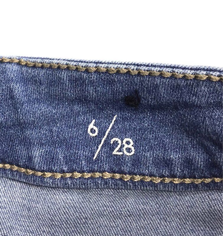 Liverpool Los Angeles Women's Blue High Rise Skinny Jeans Sz 6 28