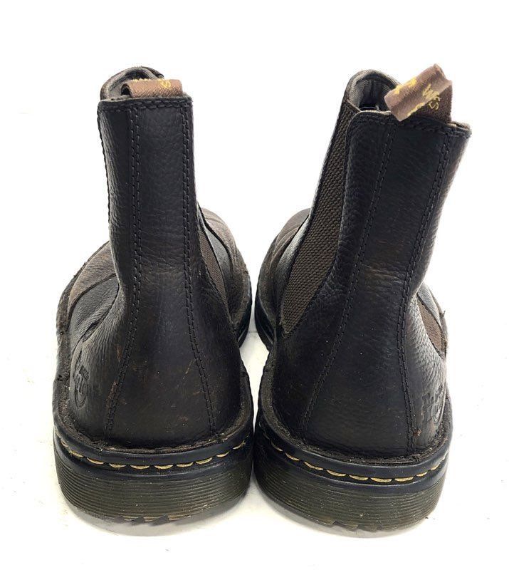 Dr. Martens Suffolk Dark Brown Leather Chelsea Boots Men's Size 11