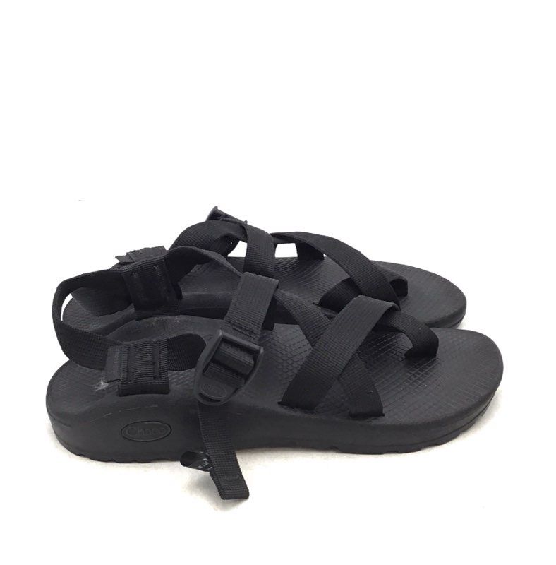 Chaco Women&#39;s Z/Cloud 2 Black Sports Strappy Sandal - Size 9