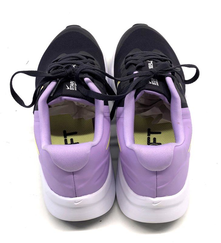 Nike Star Runner 3 Cave Purple Lemon Twist Black Youth Sneakers Size 5.5Y