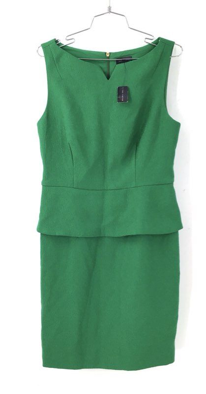 NWT The Limited Women's Green Sheath Dress - Size 8