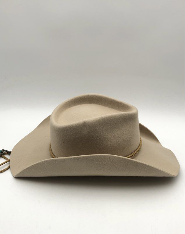 Wyeth Unisex Tan 100% Wool Cowboy Hat Western Bolo Chin Strap Lot of 9 Sz O/S