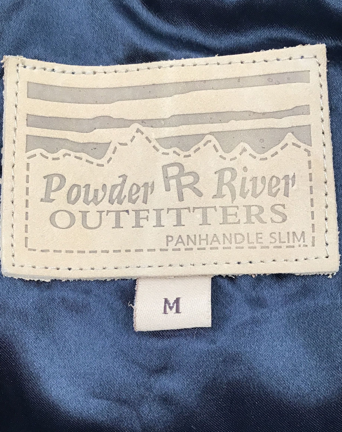 Powder River Outfitters Men&#39;s Black Panhandle Slim Vest - Size M