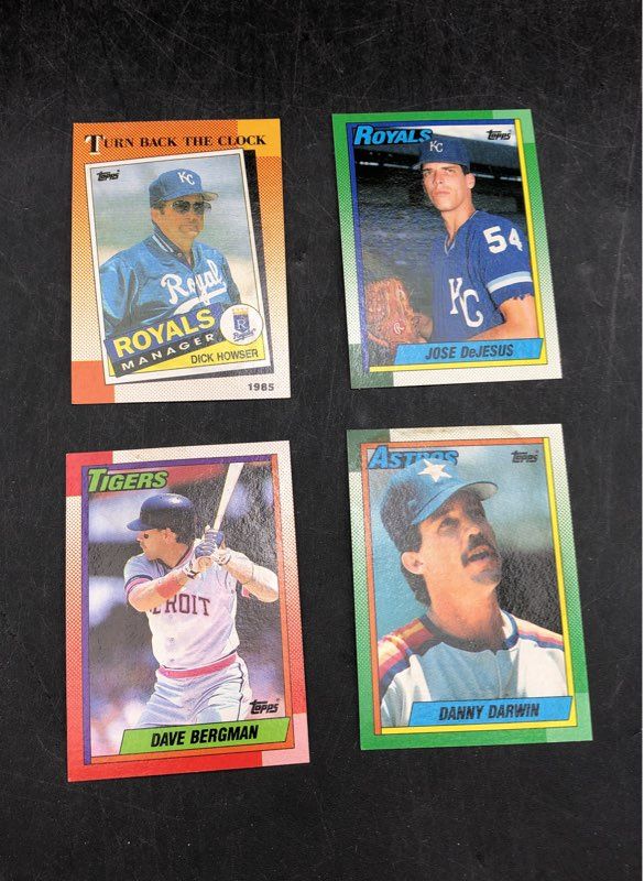 11:3.2 lbs. Lot Of Baseball Cards. Medium Box, Unsorted