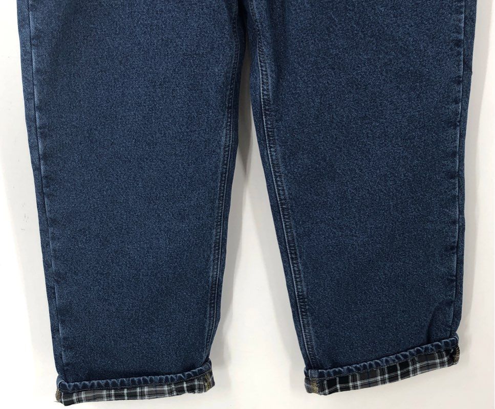 NWT Carhartt Men's Blue Relaxed Fit Denim Straight Jeans - Size 36X30