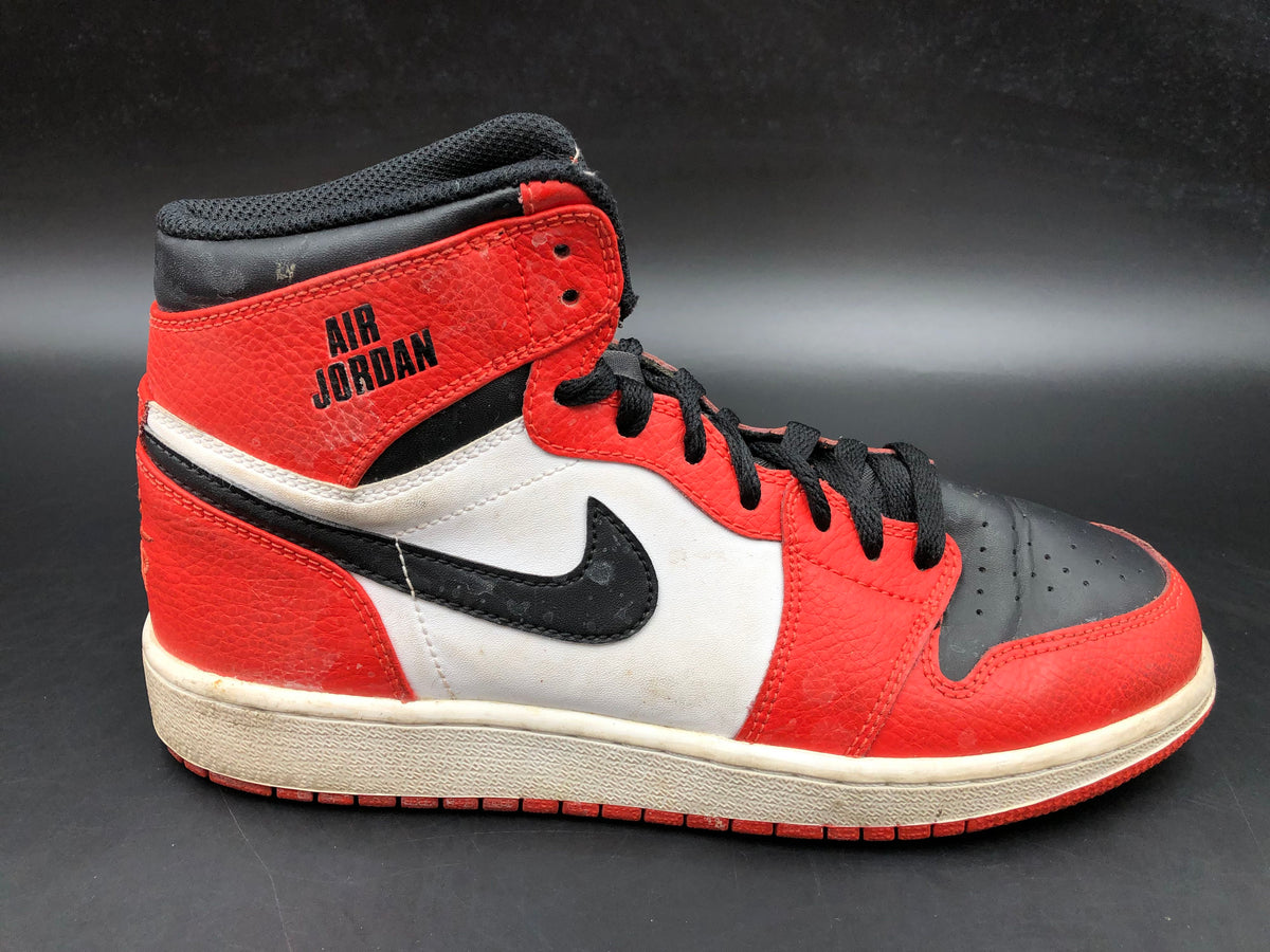 Nike Air Jordan 1 Retro High GS 'Rare Air Max Orange' Sneakers - Size 6Y (+COA)