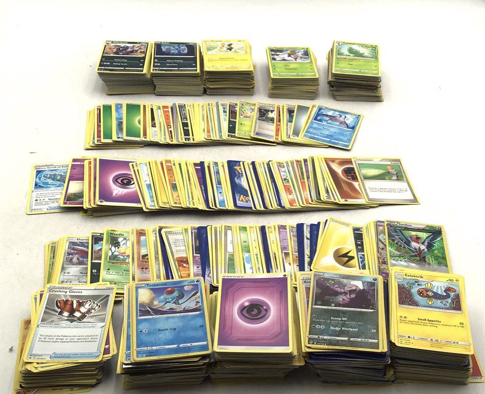 9.2 lbs. Lot Of Pokémon Cards. Medium Box, Unsorted