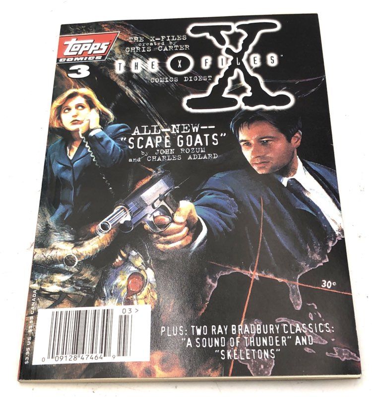 The X-Files Comic Lot 4 Books IDW Season 10 Hardcover Topps Digests #1 #3