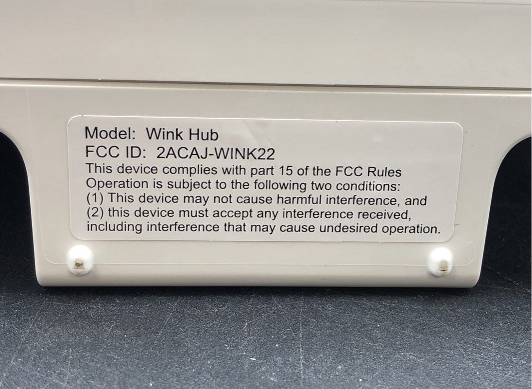 NIB Wink Hub White Smart Home Automation Controller