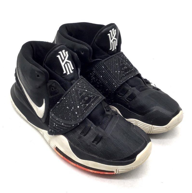 Nike Men's Kyrie 6 Black Athletic Shoes - Size 8.5