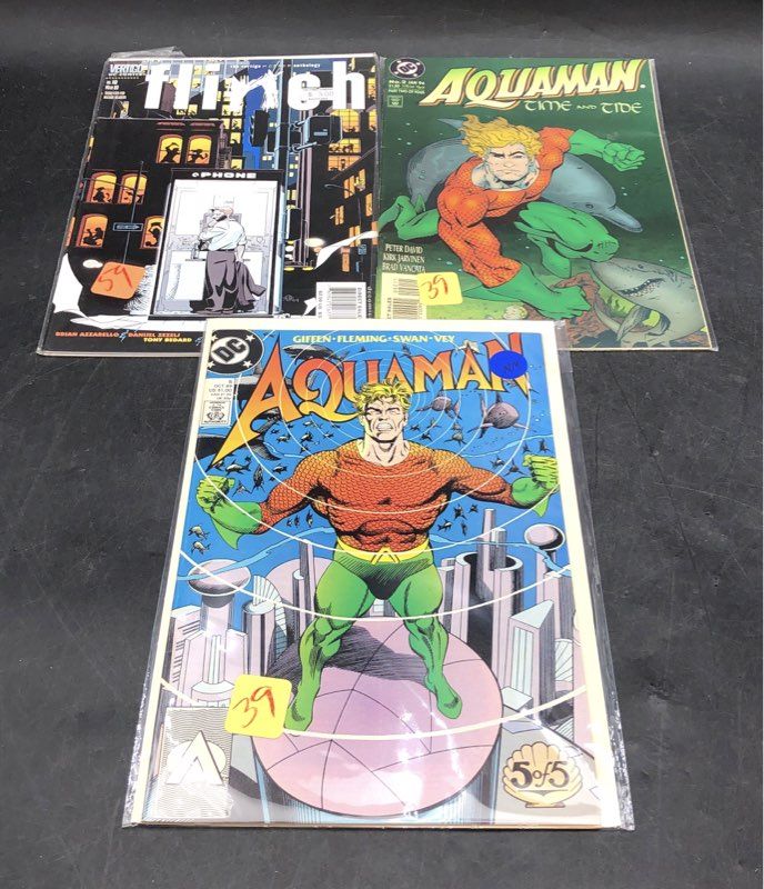 Comic Book Lot Marvel DC 1980s 1990s Superhero Mixed Publishers Approx 25