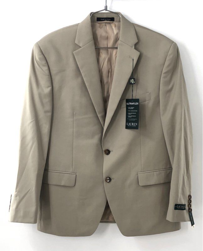 Lauren Ralph Lauren Men's Tan Lexington UltraFlex Blazer Jacket Sz 40S NWT