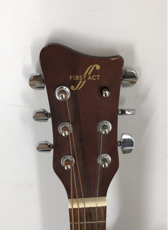 First Act MG354 Brown Pink Acoustic Guitar