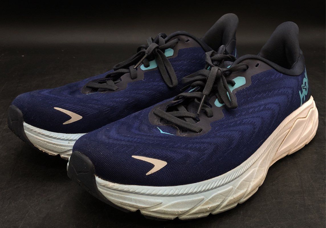 Hoka One One Men's Arahi 6 Blue Athletic Shoes - Size 10D