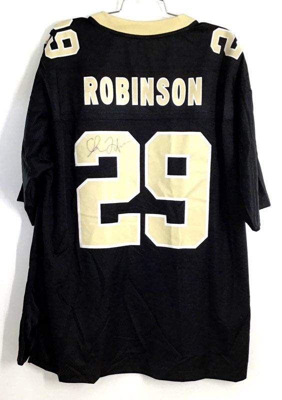 NFL Football Jersey NFL Pro Line New Orleans Saints Robinson 29 Mens XL Signed