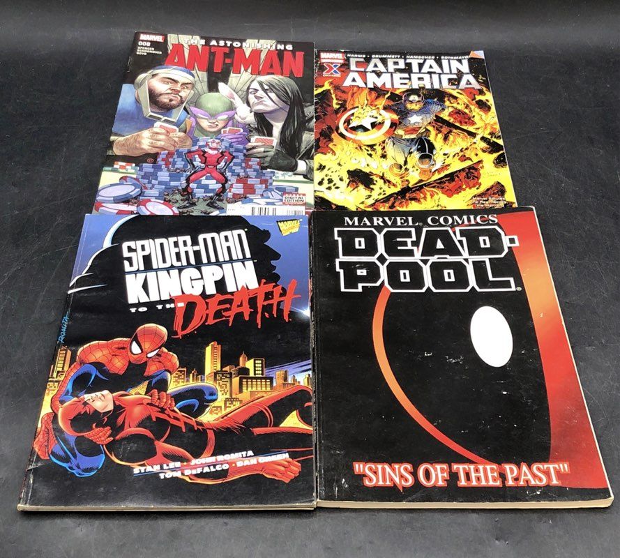 Comic Book Lot Marvel 1980s-2010s Superhero Approximately 25 Comics