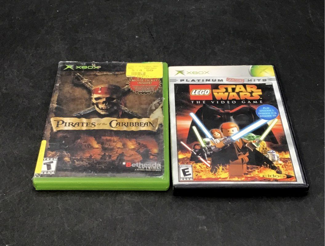 Sega GT Lego Star Wars 7 Original Xbox Game Lot Microsoft