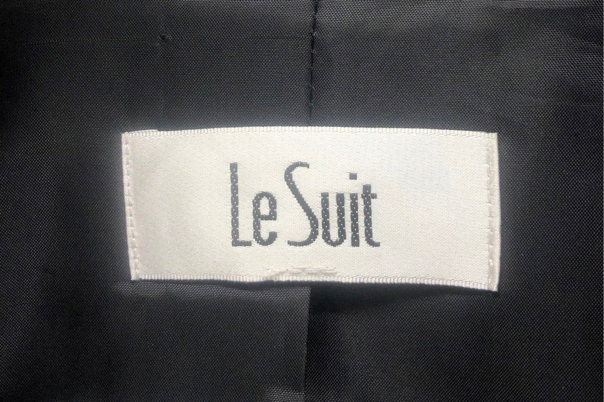 Le Suit Women's Emerald Black Pinstripe Single Button Blazer Suit Jacket NWT 12