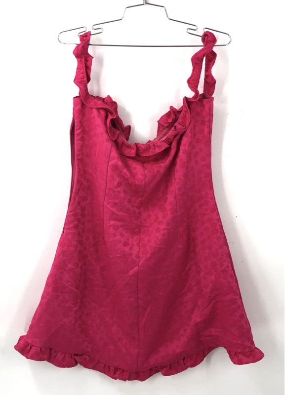 NWT Line And Dot Women's Pink Mini Dress - Size L