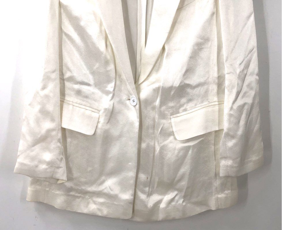 NWT Club Monaco Women's White Blazer - Size S