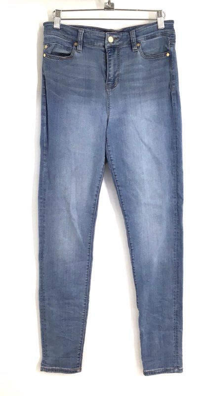 Liverpool Los Angeles Women's Blue High Rise Skinny Jeans Sz 6 28