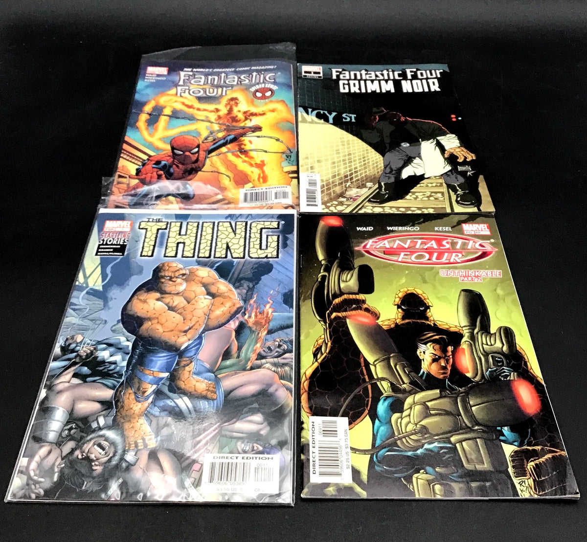 Marvel Fantastic Four: Foes, Grimm Noir Thing &amp; More Comic Books Mixed Lot