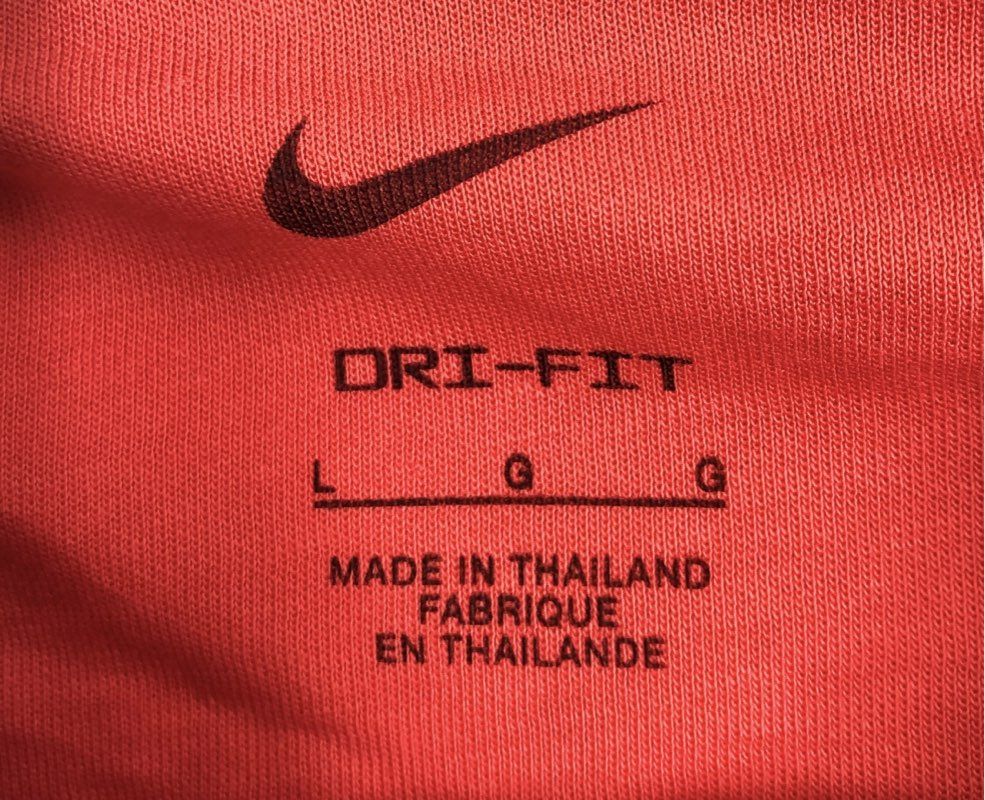 Nike Men's Golf Dri-FIT Colorblock Polo Shirt Red Black NWT Size L