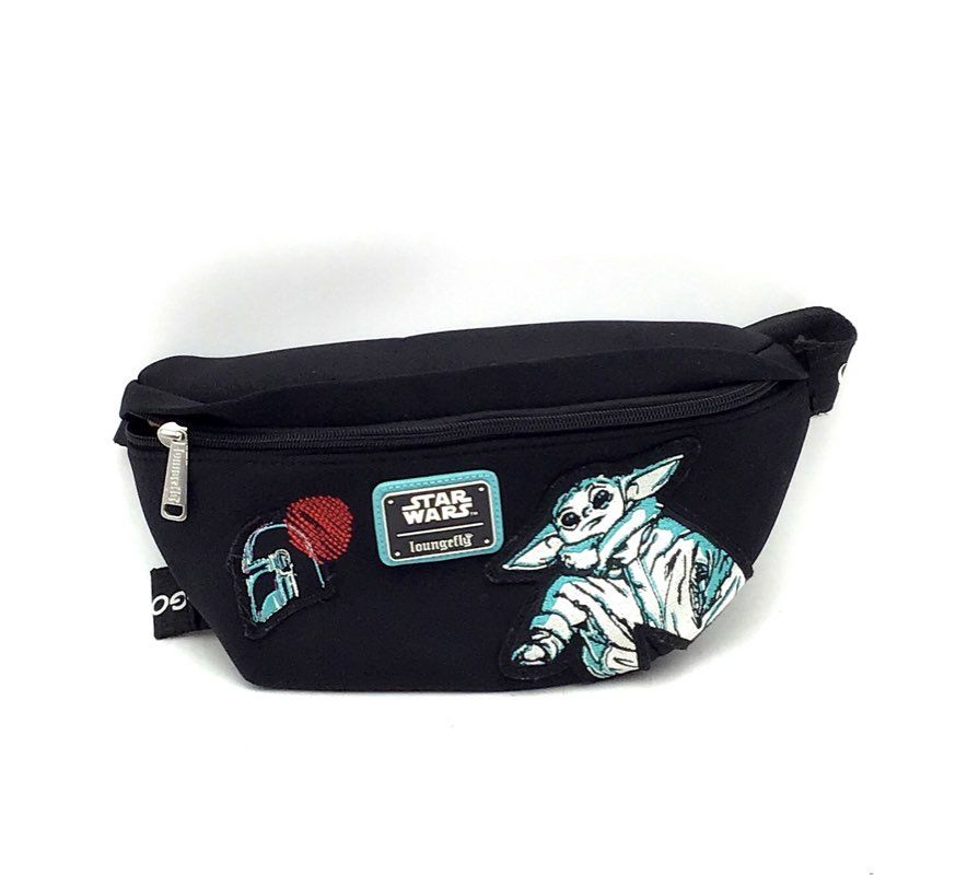 Loungefly Star Wars Baby Yoda Black Fanny Pack Bag