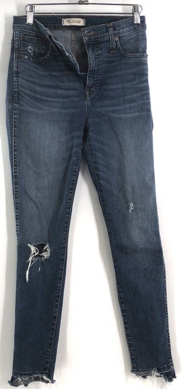 Madewell Women's The Perfect Vintage Jean Lot of 2 Distressed Blue Sz 26