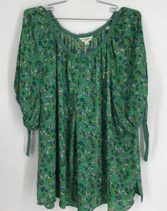 NWT Max Studio Women's Green Tunic Blouse - Size 2X