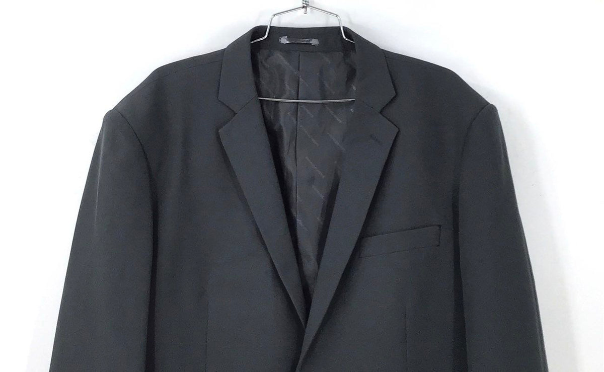 NWT Victorio Couture Men's Black Blazer - Size 46RX40W