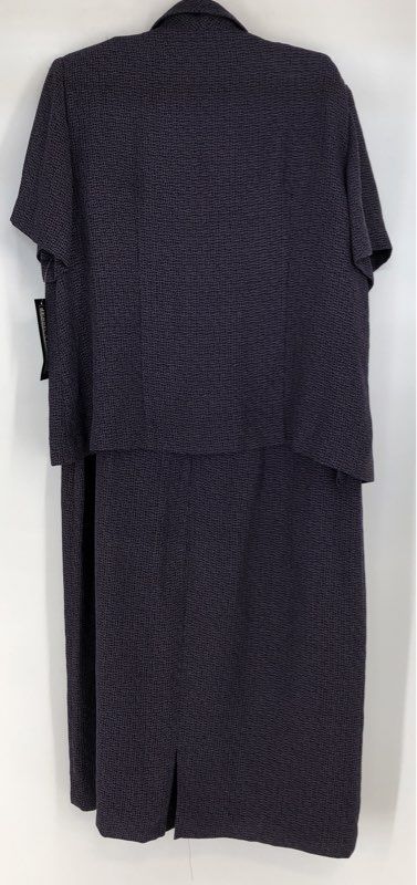 NWT Jessica Howard Women's Purple Maxi Dress & Jacket 2-Piece Set - Size 18W