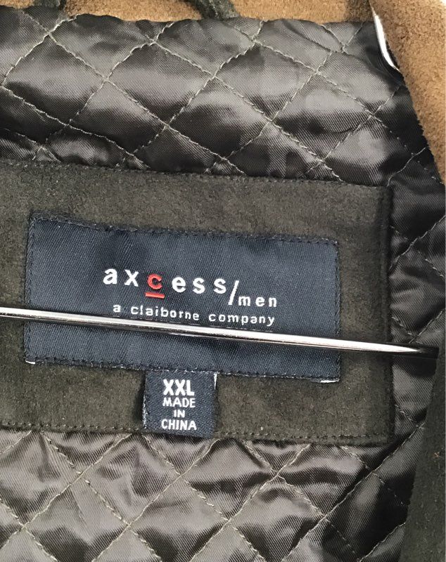 Axcess Men&#39;s Black Full Zip Jacket - Size XXL