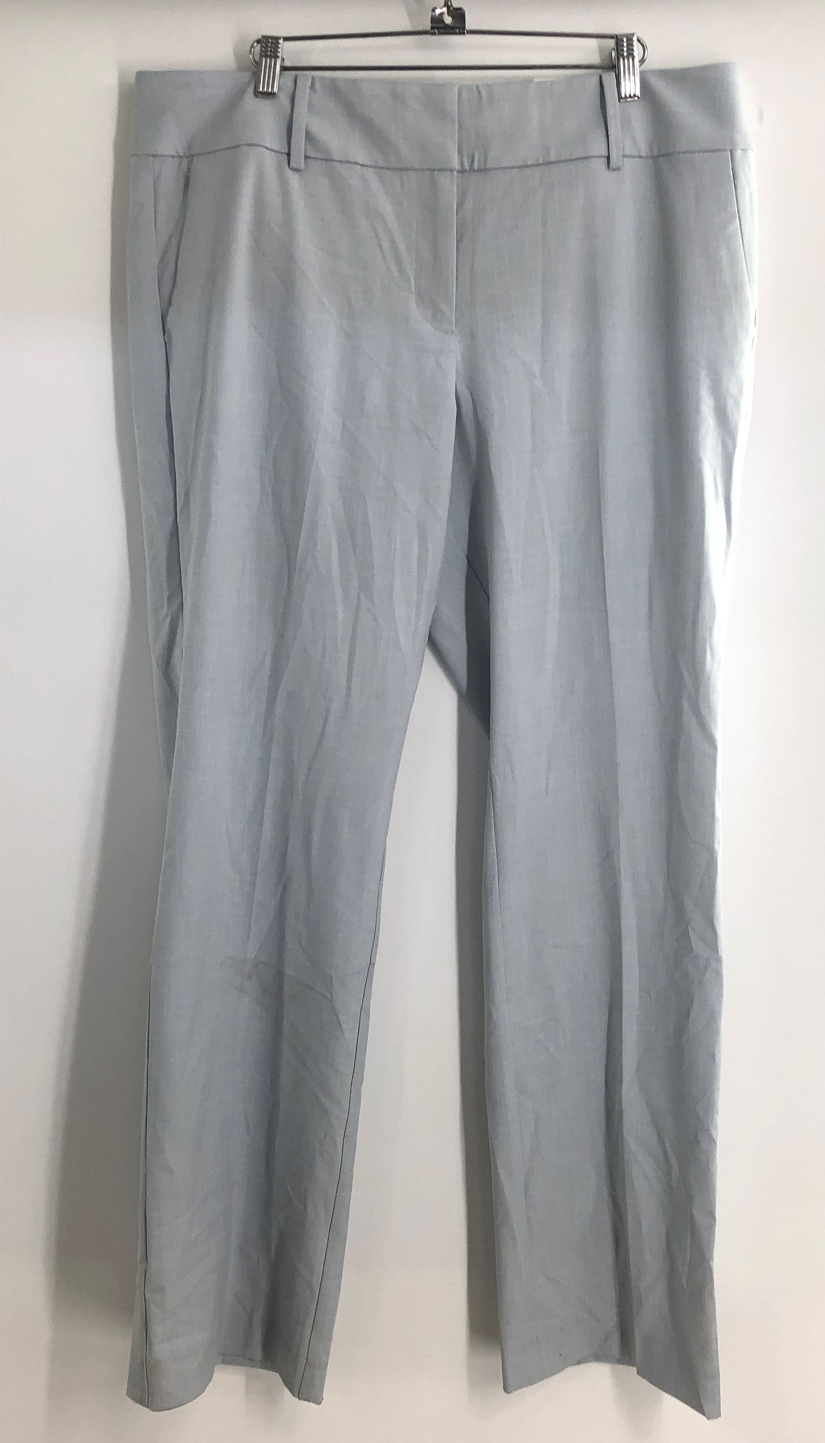Ann Taylor Factory Women's Light Blue Mid Rise Trouser Dress Pants NWT