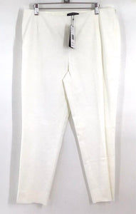 NWT Lafayette 148 New York Women's White Dress Pants - Size 12