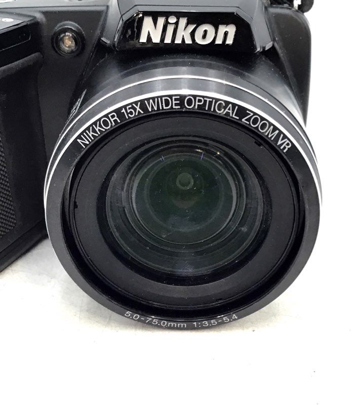 Nikon Coolpix L110 Black 15x Wide Optical Zoom Lens Digital SLR Camera