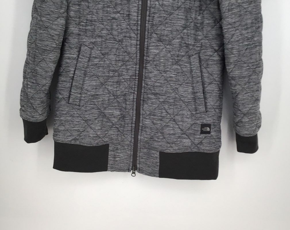 The North Face Women&#39;s Gray Bomber Jacket - Size S