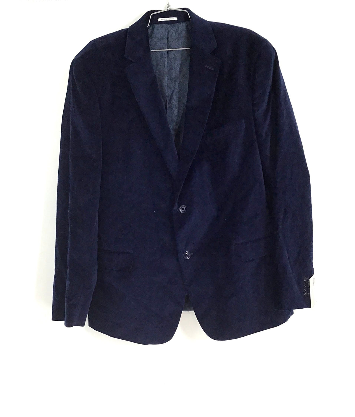 NWT Alfani Men&#39;s Blue Slim Fit Single-Breasted Blazer - Size 46R