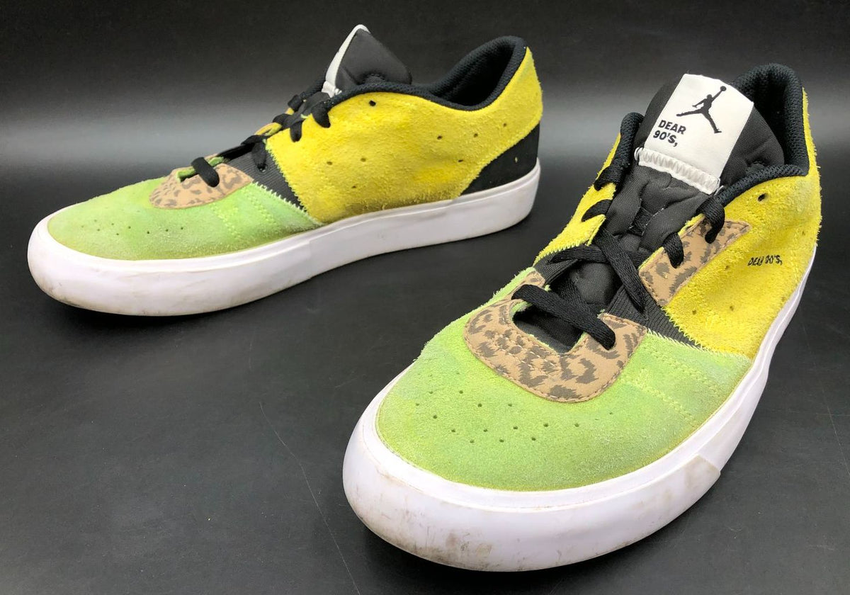 Nike Jordan Series.03 'Dear '90s' Men's Yellow/Green Sneakers - Size 10.5 (+COA)