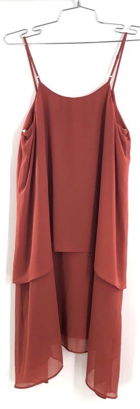 BCBGeneration Women's Tandori Spice Layered Tiered Cami Dress Sz XS NWT