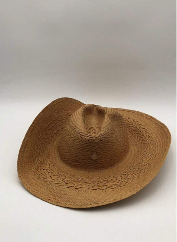 Freya Women's Redwood Straw Cowboy Hat Butterscotch UPF 50+ Hand Woven NWT Sz L