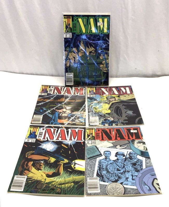 War Comic Book Lot Marvel & Apple 1980s-90s The Nam Vietnam Journal SHIELD