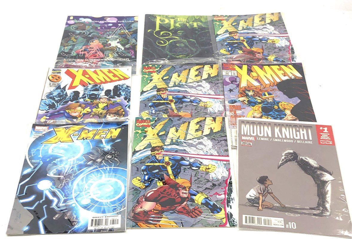 Comic Book Lot Marvel DC Image 1990s Modern Superhero Approximately 20 Comics