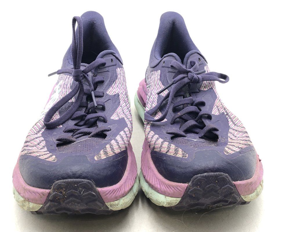 Hoka One One Women&#39;s Mafate Speed 4 1131056NSOF Purple Athletic Shoes- Size 9.5B