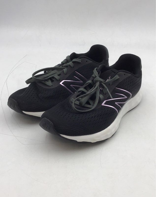 New Balance Women&#39;s 520 v8 W520LB8 Black Low-Top Lace-Up Running Shoes - Size 9D