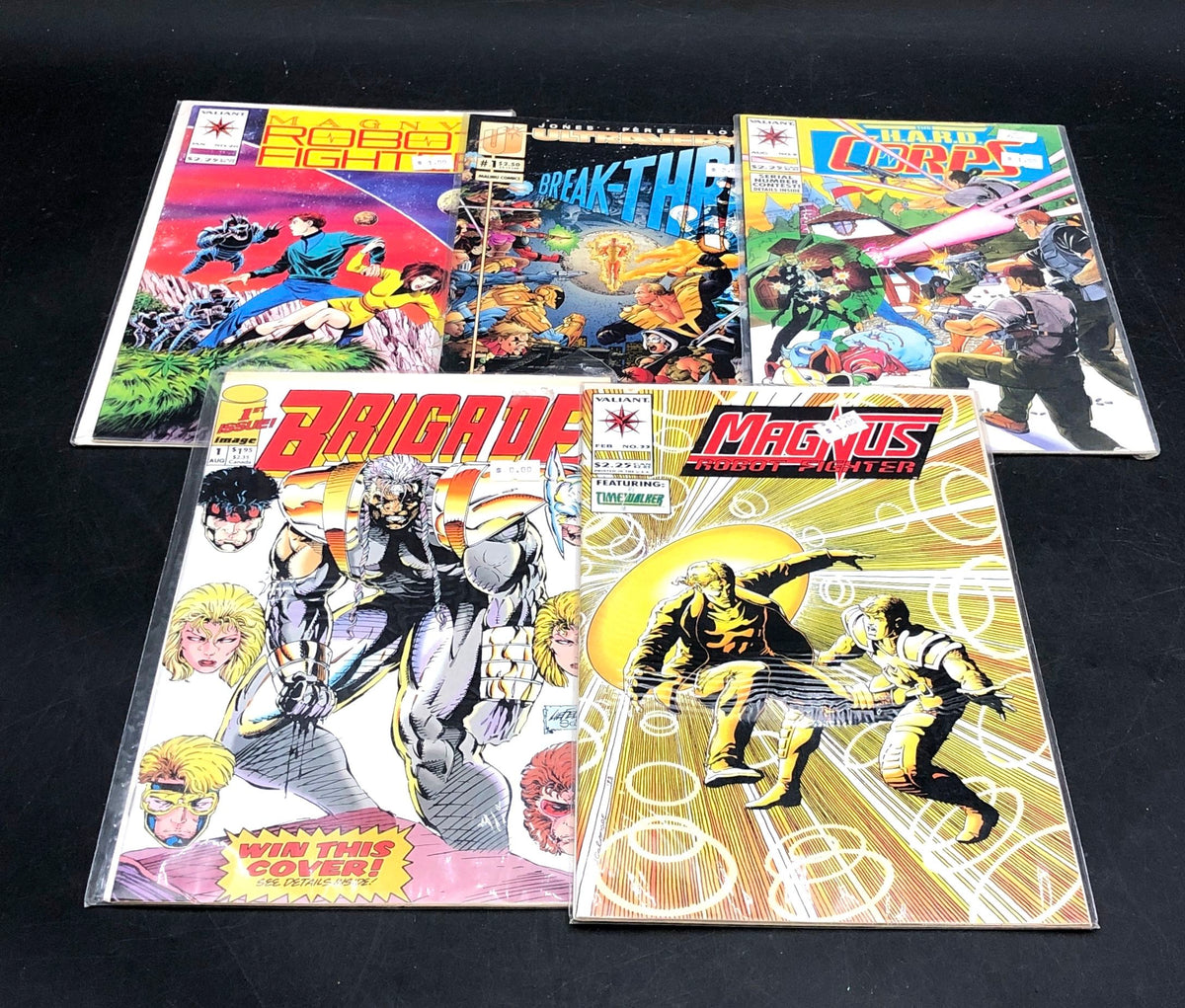 Comic Book Lot Marvel Valiant Image 1990s Gambit Magnus Brigade 20 Comics