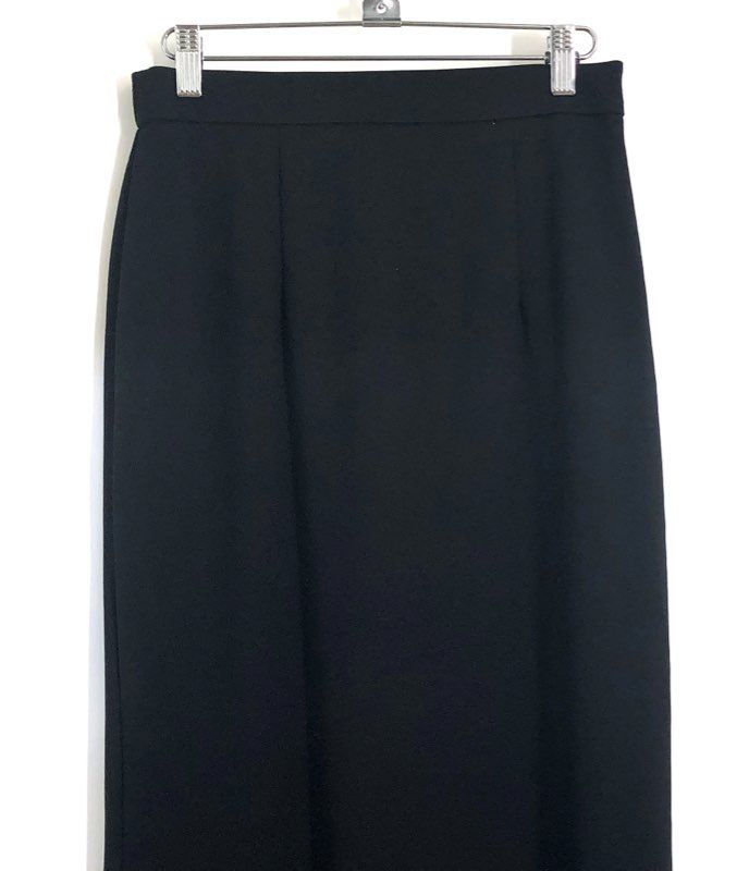 Adrianna Papell Women's Black Crepe Mermaid Skirt NWT Size 4