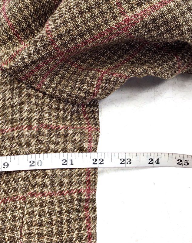 NWT Jos. A. Bank Men's Brown Houndstooth Sport Coat - Size 42