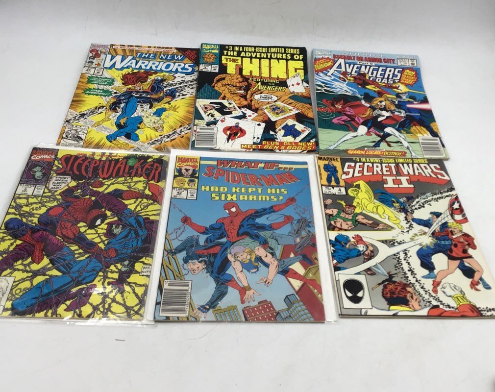 Marvel Avengers, What If...? Spider-Man, Iron Man &amp; More Comic Books Lot