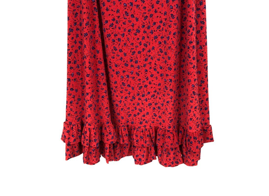 NWT Cece Women&#39;s Cherry Floral Short Sleeve V-Neck Swing Dress - Size 2X